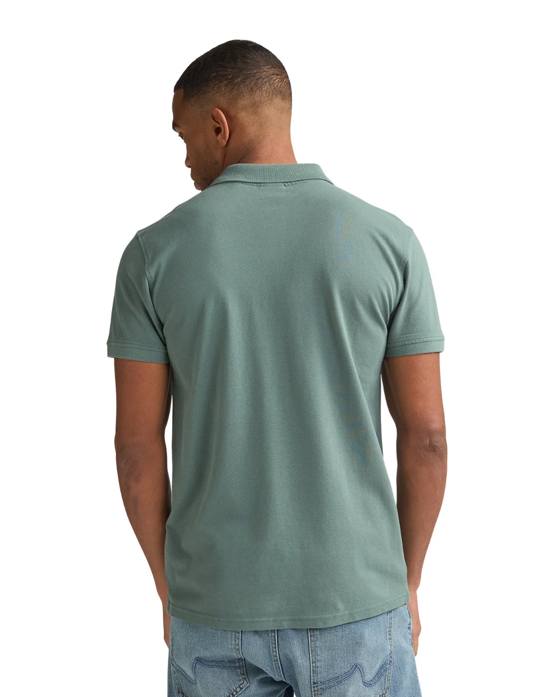 Polo Básico Petrol Industries Dolphin Oil Green | Bicos de Fío