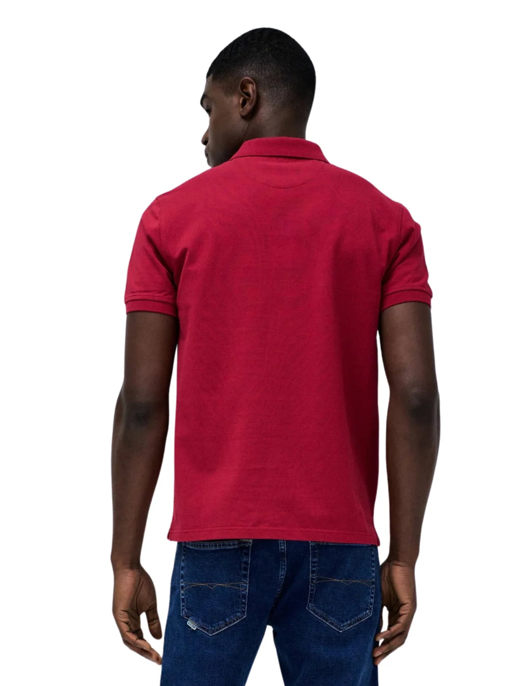 Polo Salsa Jeans New Basic Rojo | Bicos de Fío