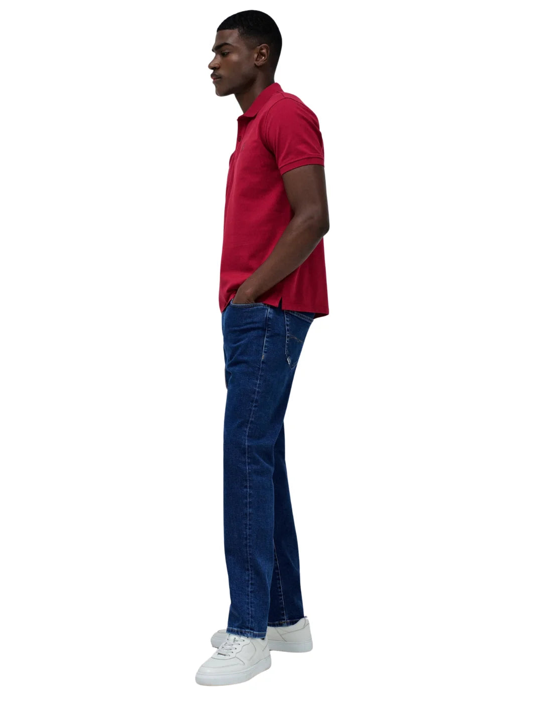 Polo Salsa Jeans New Basic Rojo | Bicos de Fío