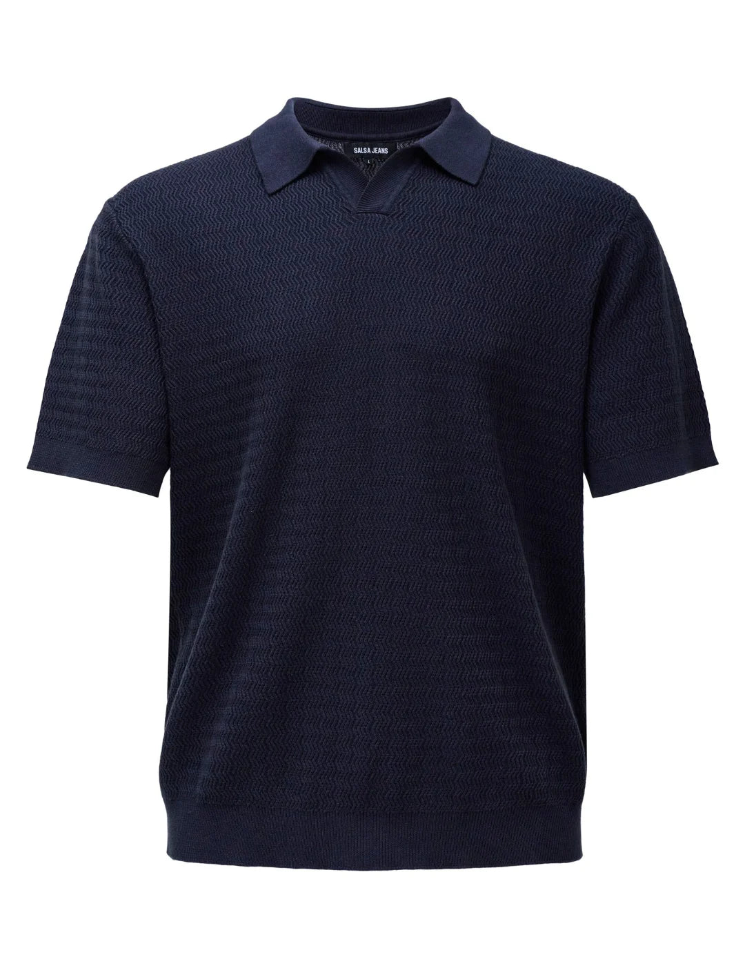 Polo Tricot Salsa Jeans Azul Marino | Bicos de Fío