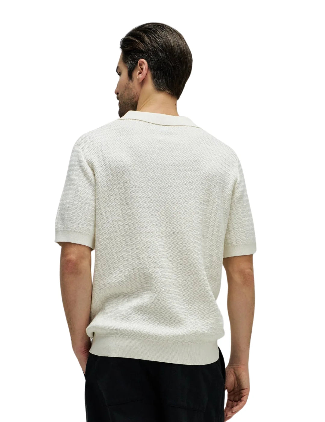 Polo Tricot Salsa Jeans Crudo | Bicos de Fío