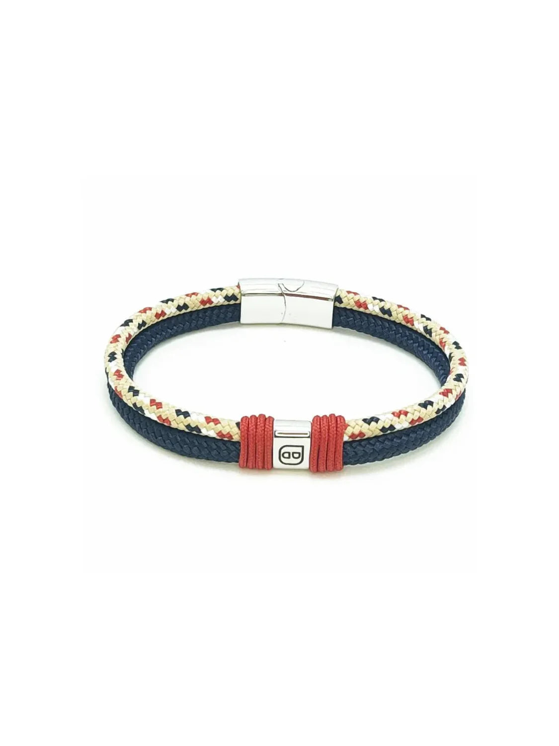 Pulsera Disorder Botavara Marino-Rojo | Bicos de Fío