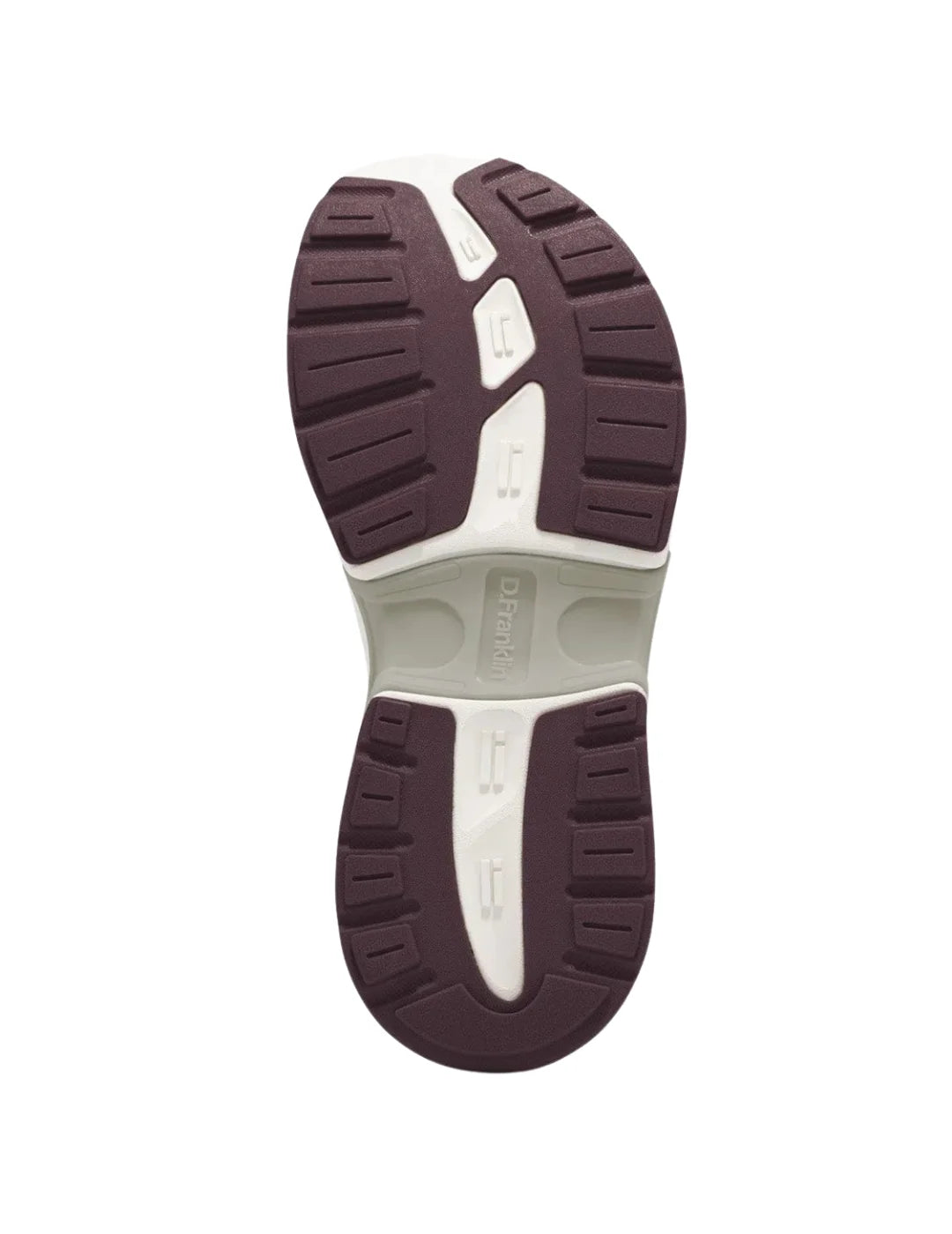 Sandalia D.Franklin Flame Strips Burgundy | Bicos de Fío