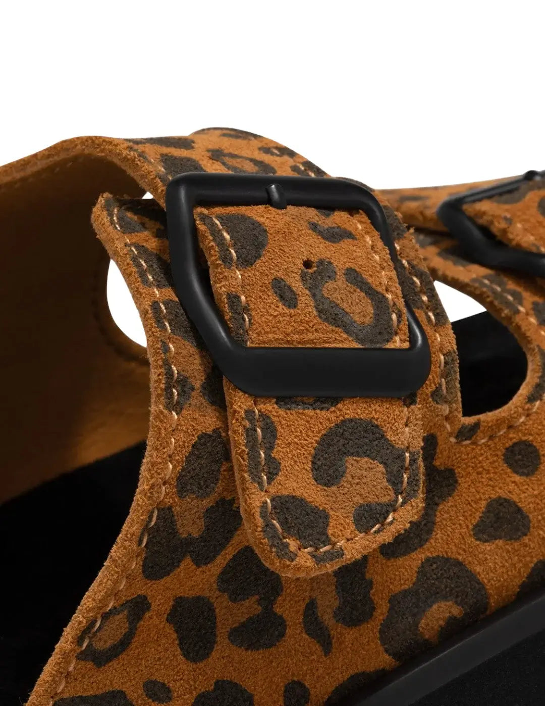 Sandalia D.Franklin Nordic Buckle Leopard | Bicos de Fío