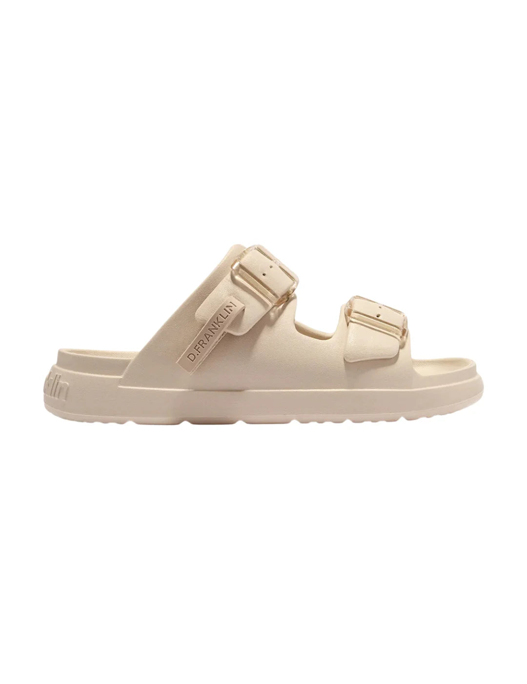 Sandalia D.Franklin Vibe Foam 2 Hebillas Cream | Bicos de Fío