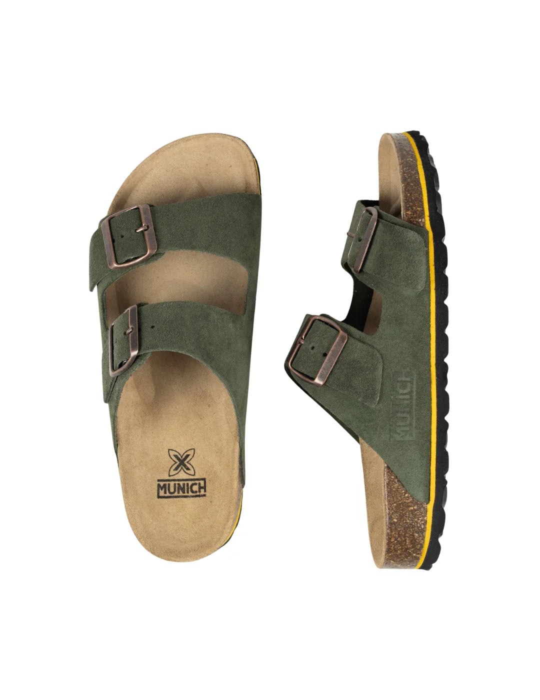 Sandalia Munich Sungai 03 Khaki | Bicos de Fío