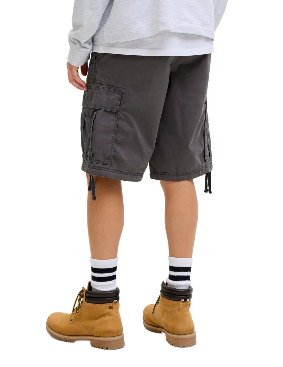 Short Cargo Jack&Jones Cole Frank Gris | Bicos de Fío