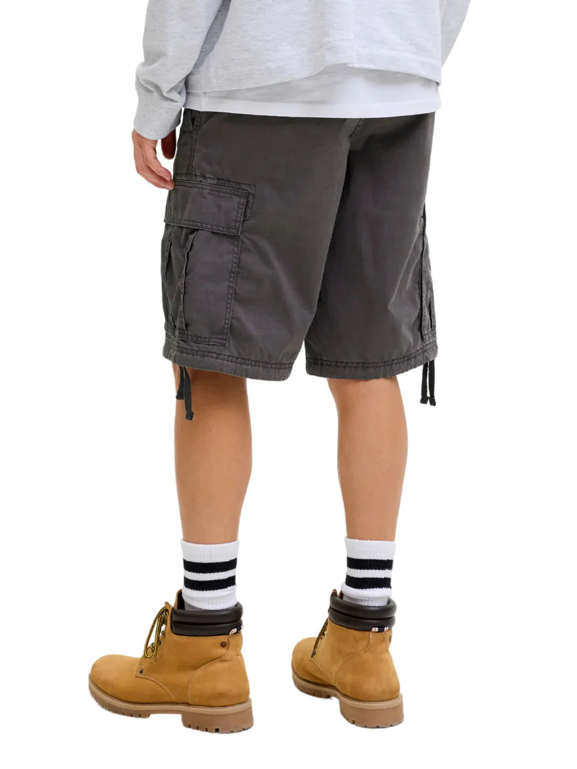 Short Cargo Jack&Jones Cole Frank Gris | Bicos de Fío