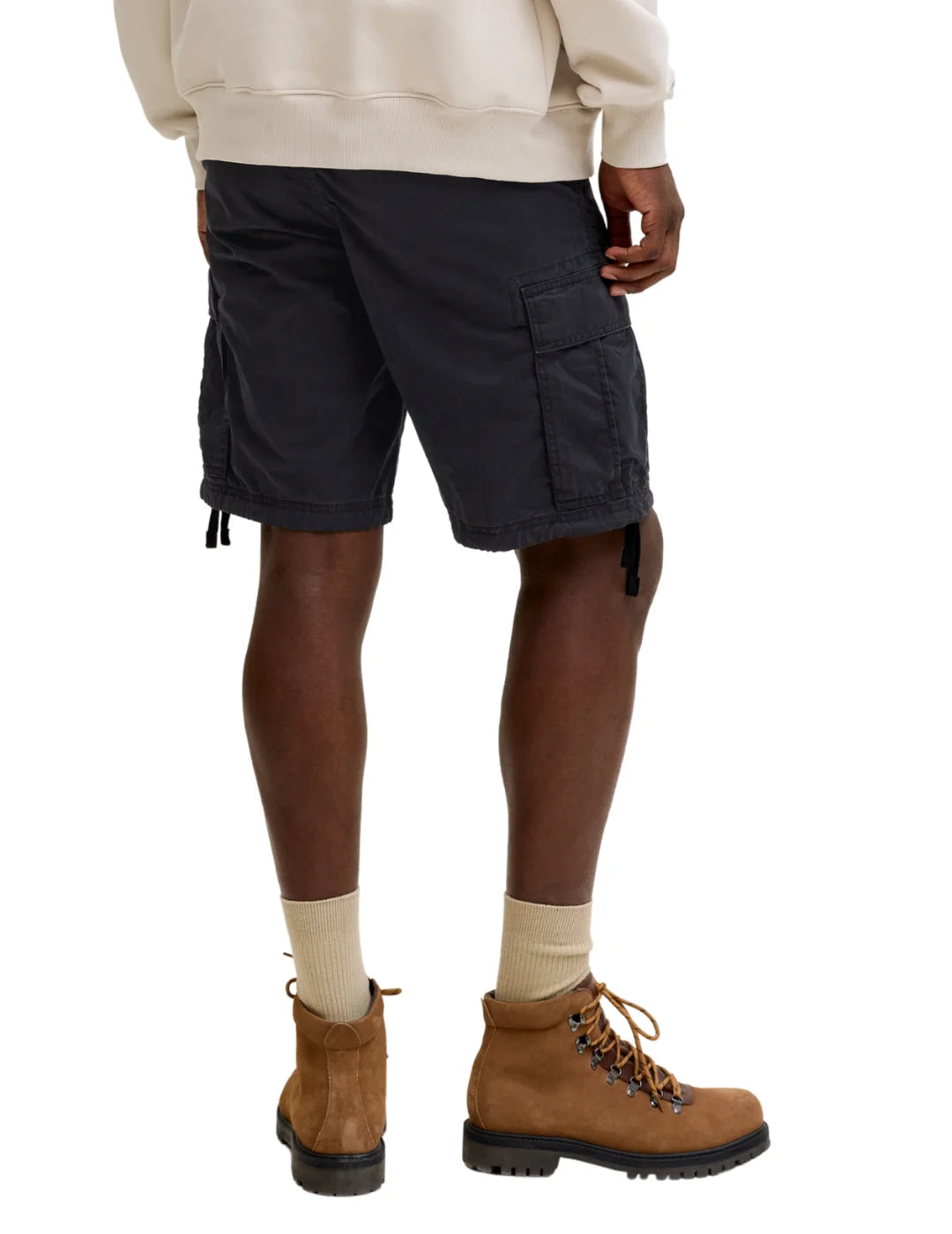 Short Cargo Jack&Jones Cole Frank Negro | Bicos de Fío