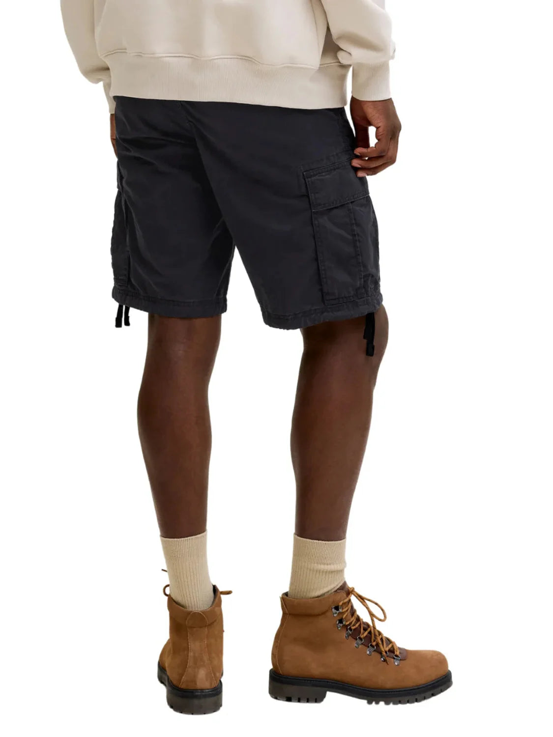Short Cargo Jack&Jones Cole Frank Negro | Bicos de Fío