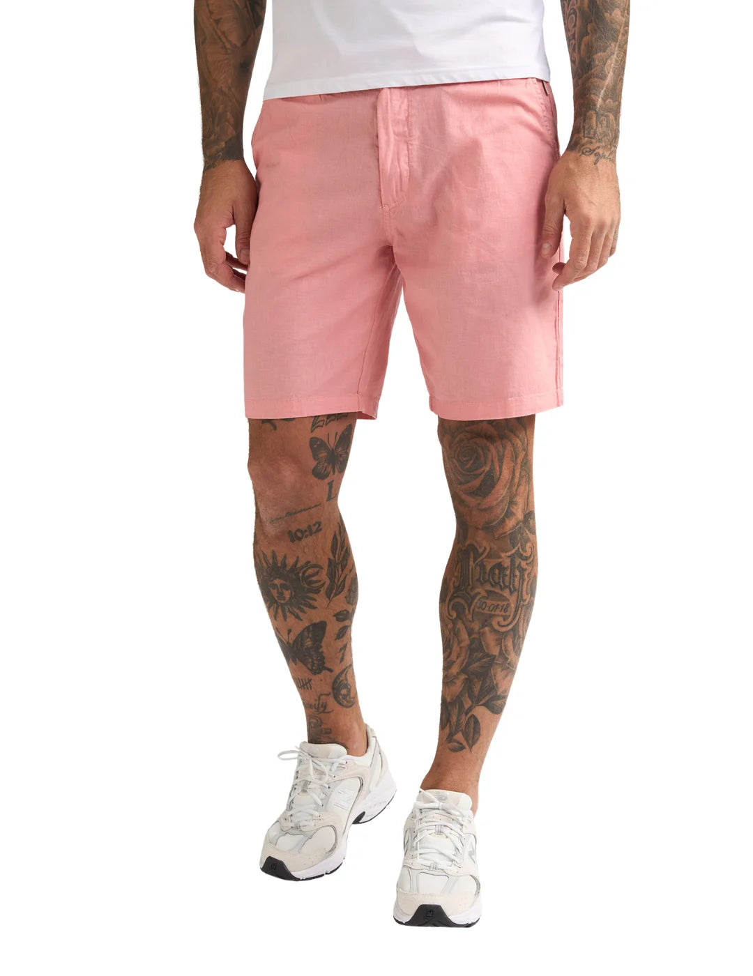 Short Chino Lino Petrol Industries Dune Light Coral | Bicos de Fío