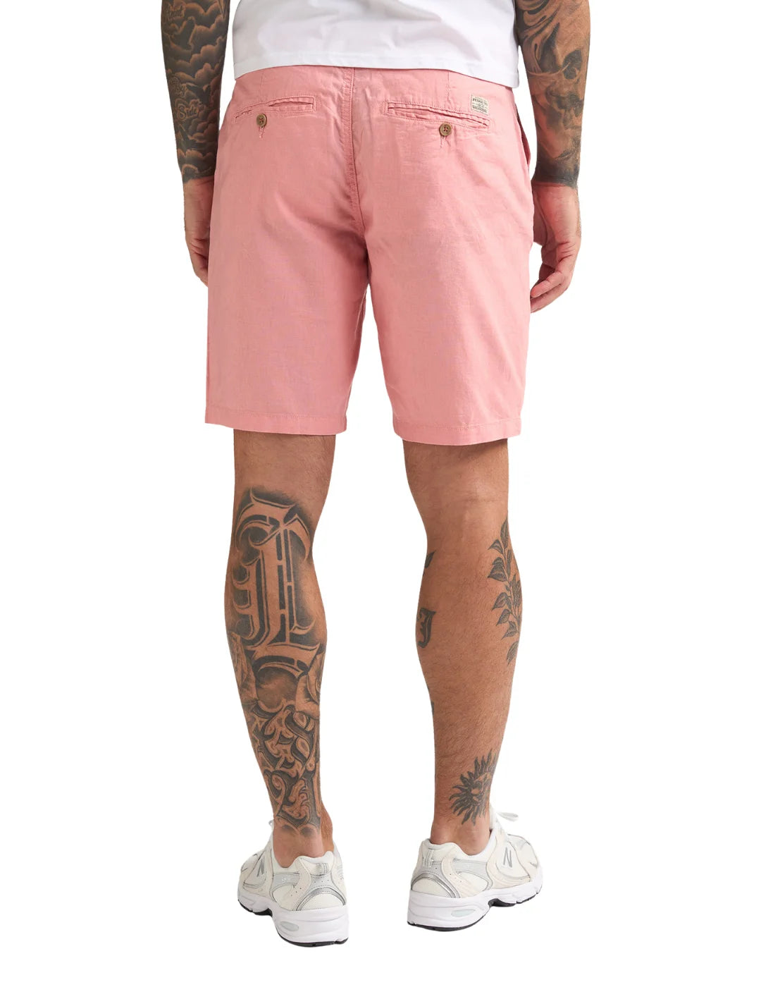 Short Chino Lino Petrol Industries Dune Light Coral | Bicos de Fío