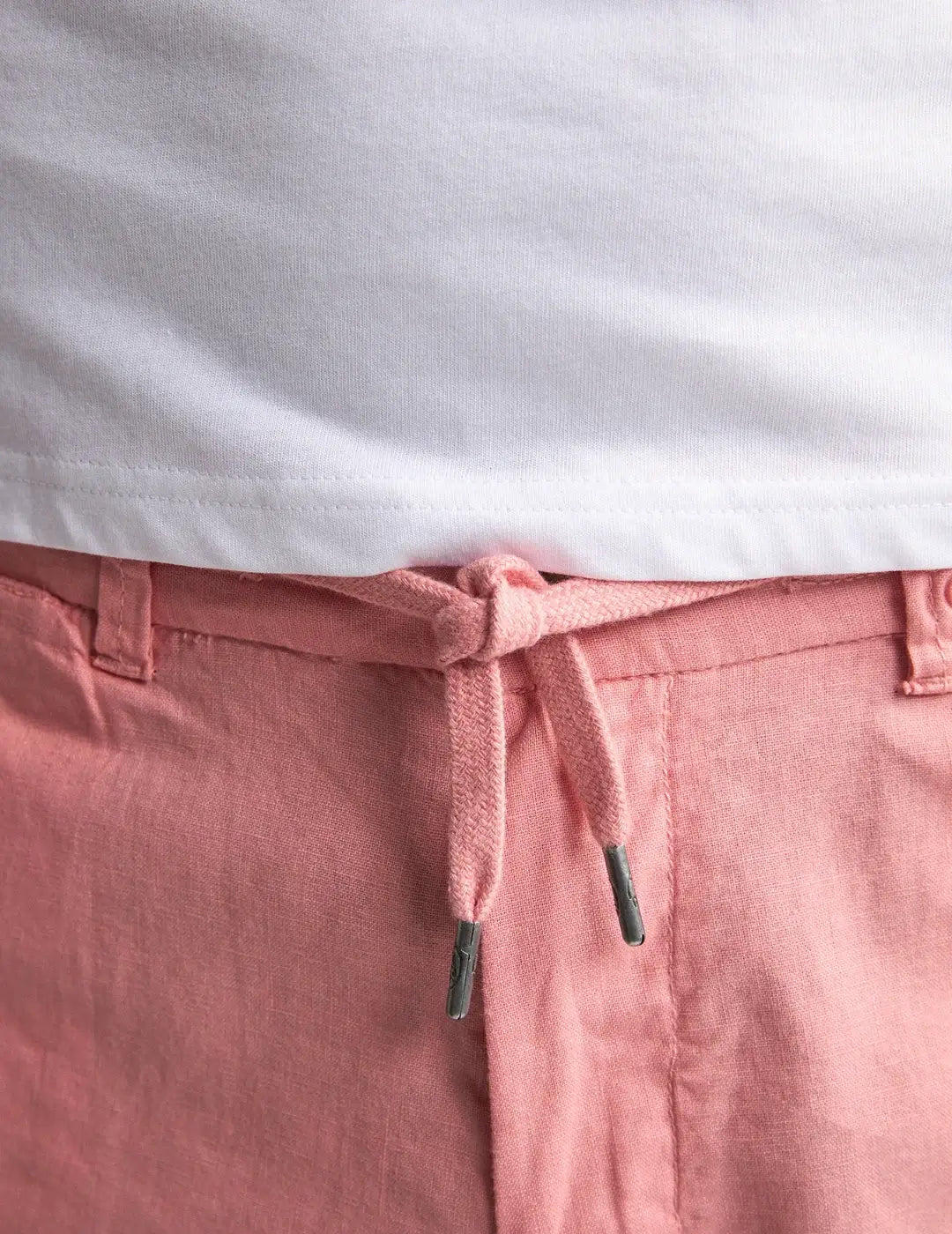 Short Chino Lino Petrol Industries Dune Light Coral | Bicos de Fío