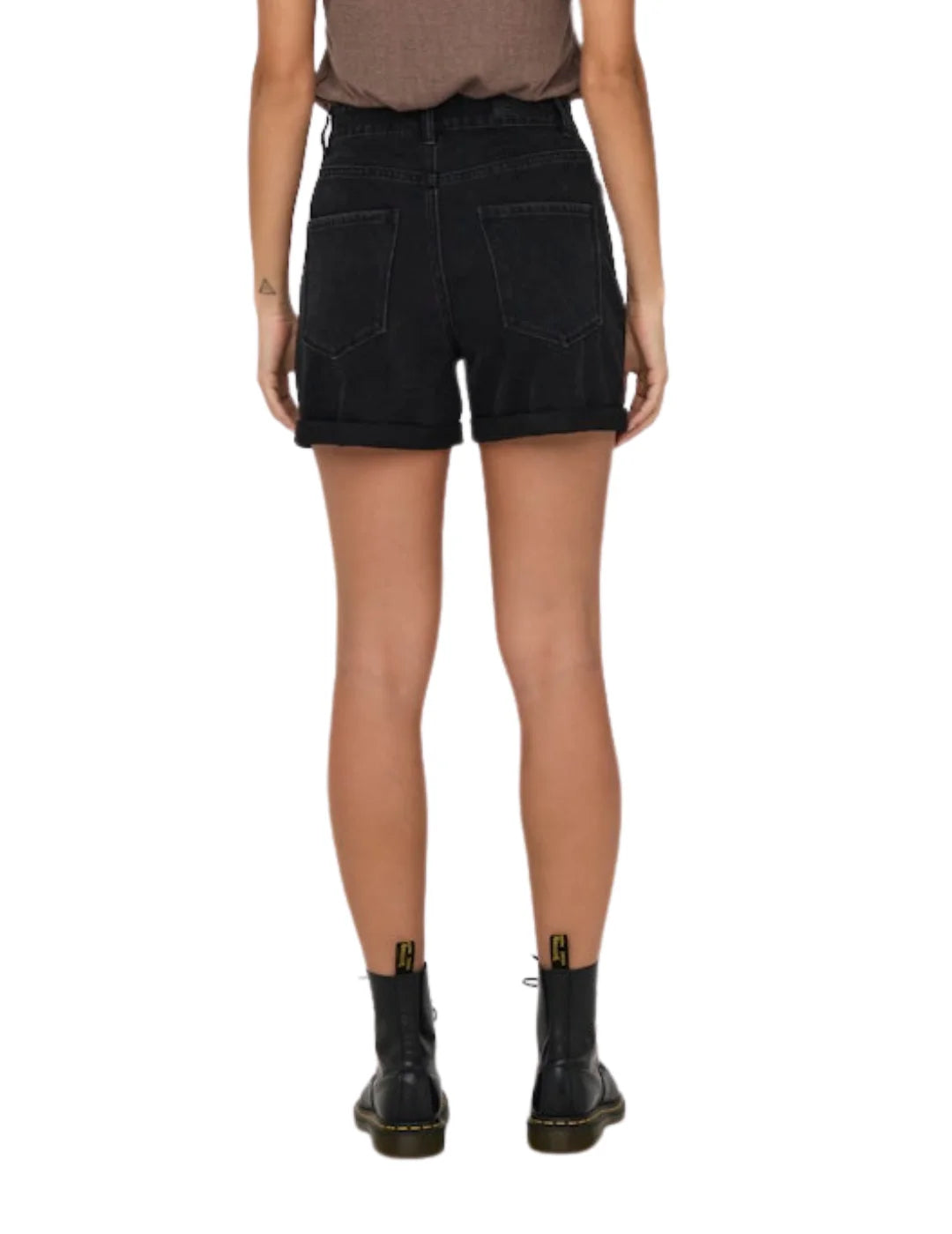 Shorts Vaqueros ONLY Vega Negro | Bicos de Fío