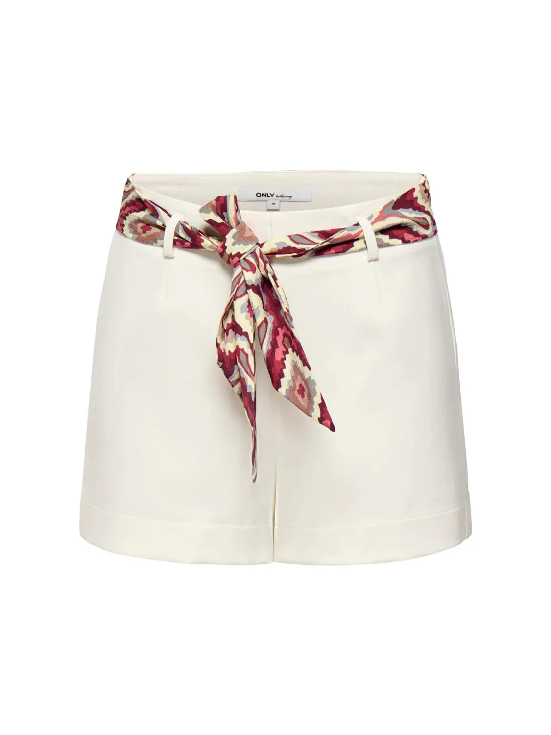 Pantalón Corto ONLY Adora Crudo | Bicos de Fío