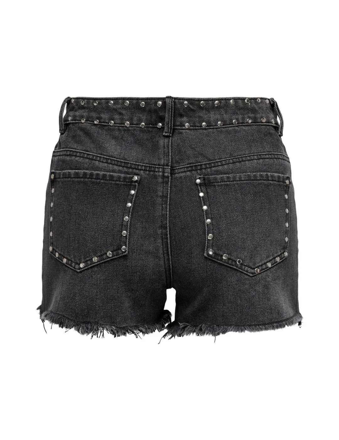 Shorts Tachuelas Only Onlpacy Negro | Bicos de Fío