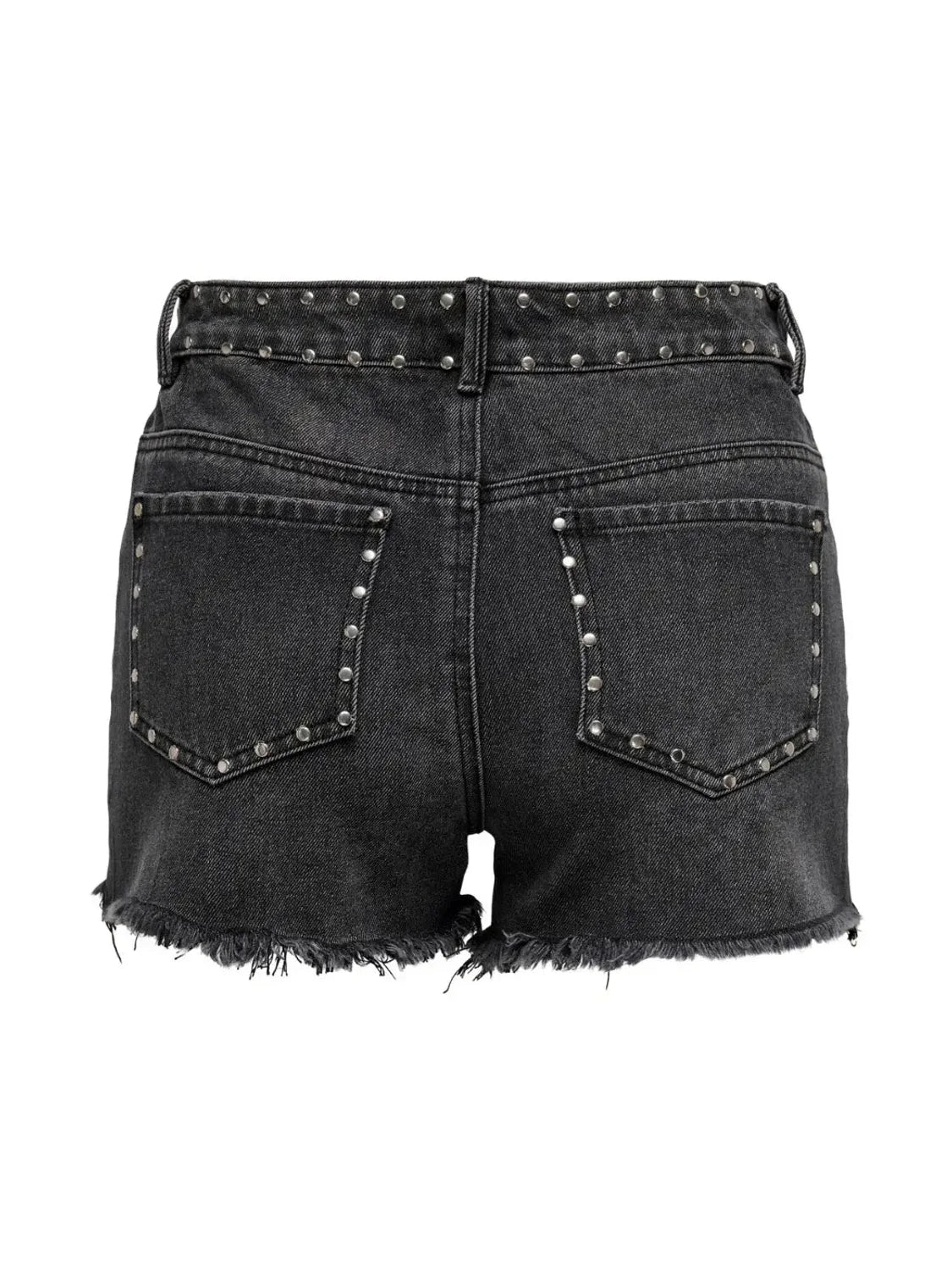 Shorts Tachuelas Only Onlpacy Negro | Bicos de Fío
