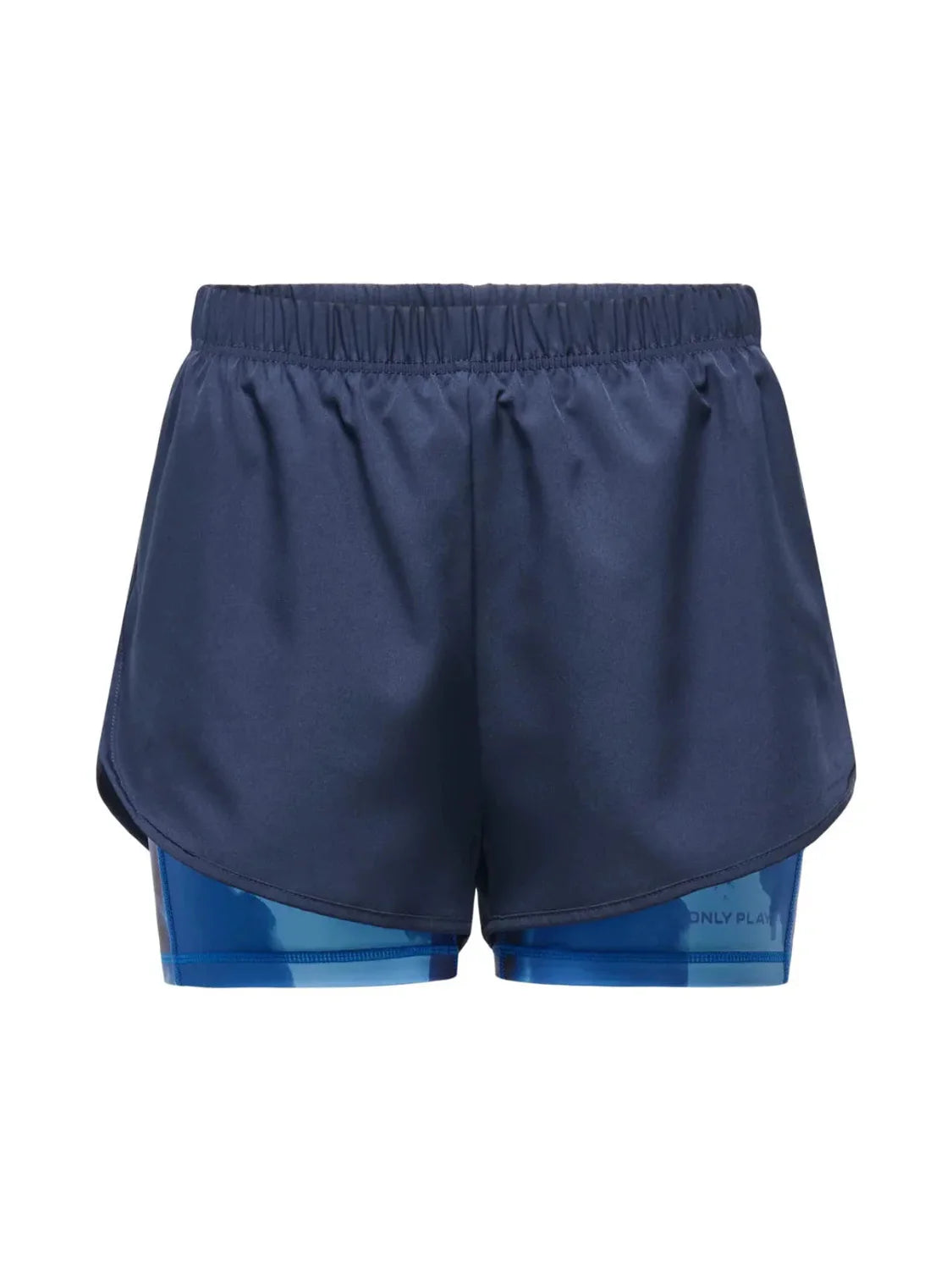 Shorts Deporte ONLY PLAY Dot 2 Azul Marino | Bicos de Fío