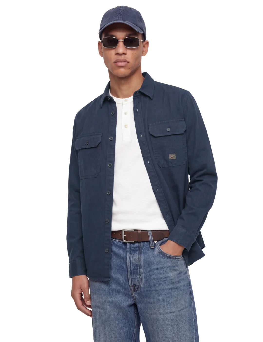 Sobrecamisa Jack&Jones Luivy Azul Marino