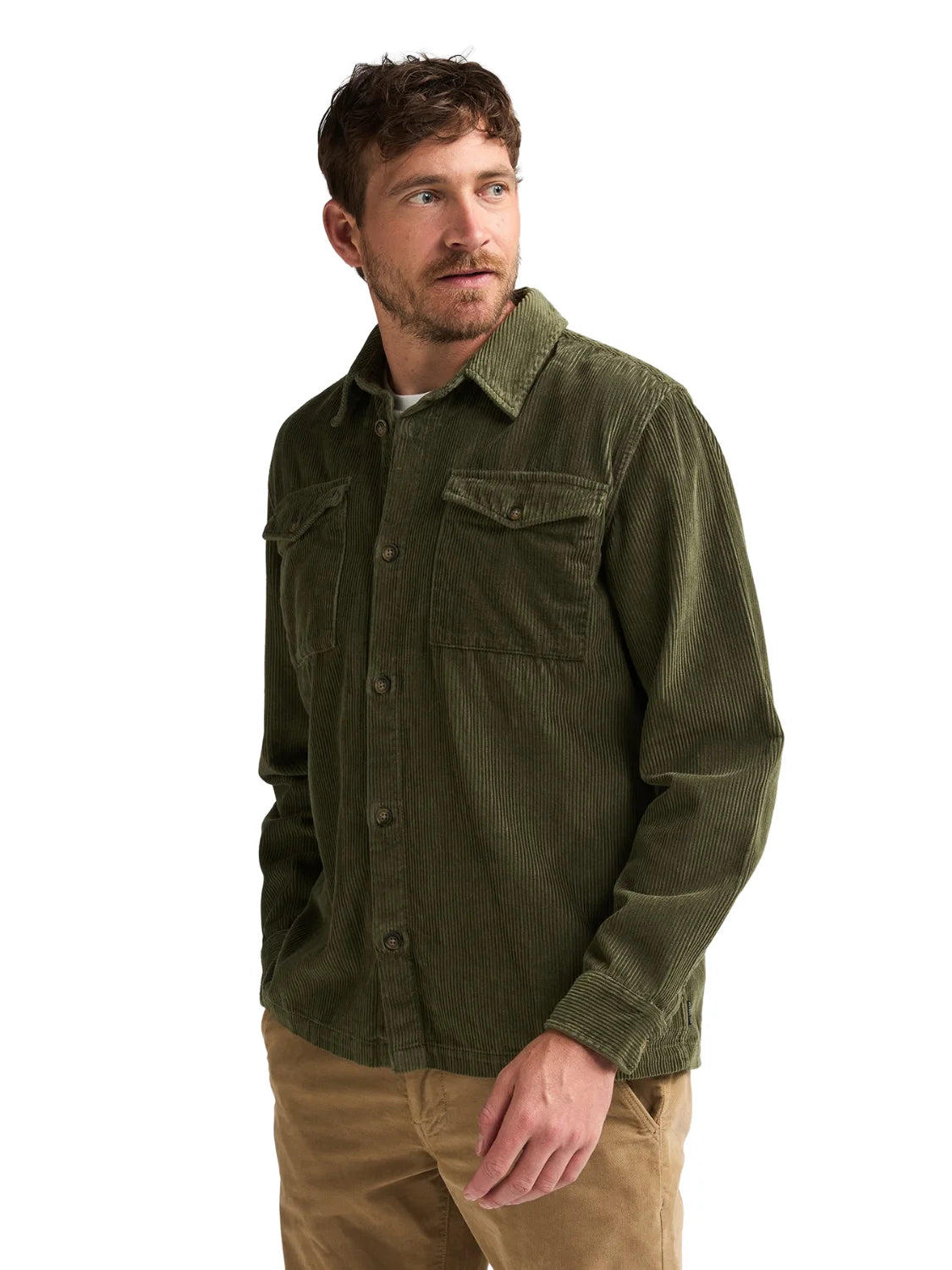 Sobrecamisa Pana Petrol Industries Verde Khaki | Bicos de Fío