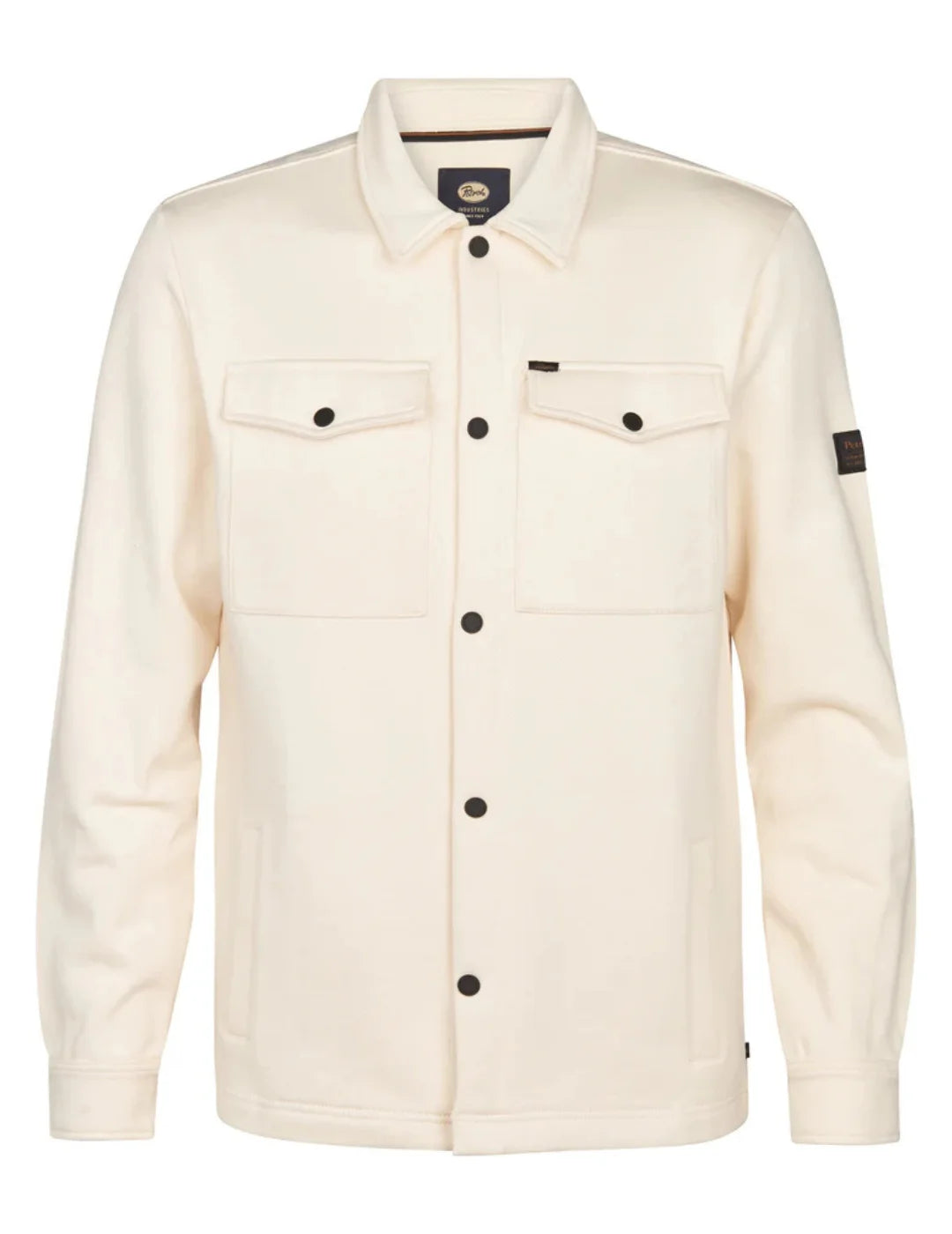 Sobrecamisa Petrol Industries Chehalis Beige | Bicos de Fío