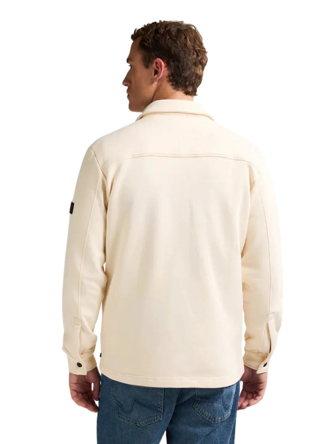 Sobrecamisa Petrol Industries Chehalis Beige | Bicos de Fío