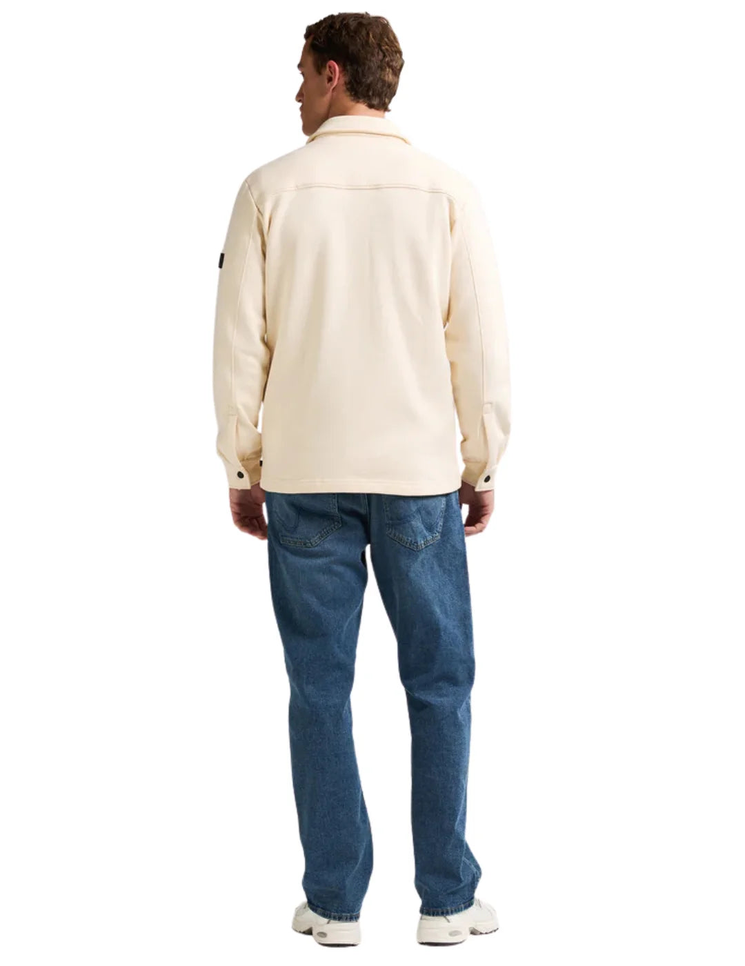 Sobrecamisa Petrol Industries Chehalis Beige | Bicos de Fío