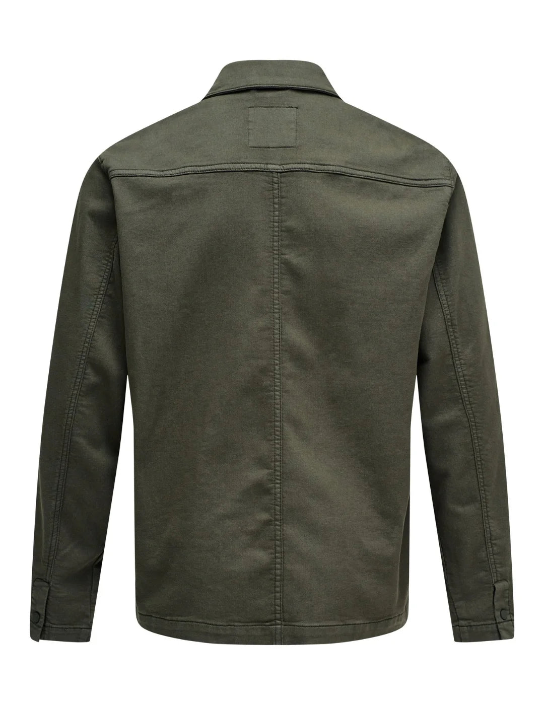 Sobrecamisa Salsa Jeans S-Activ Verde Khaki | Bicos de Fío