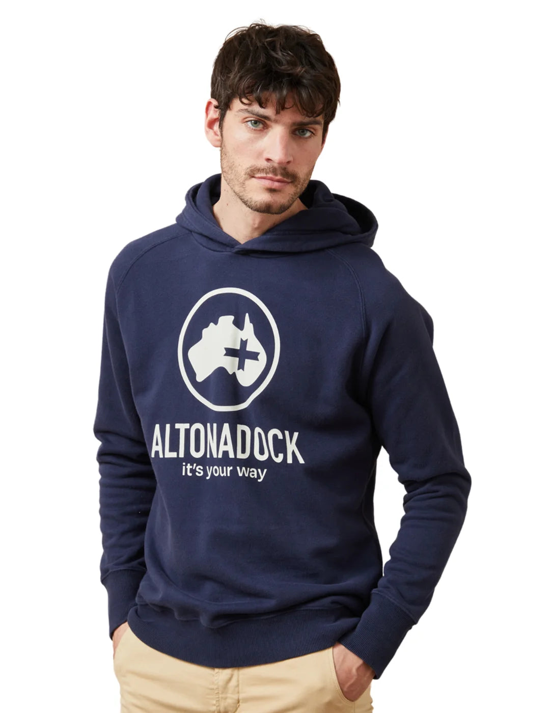 Sudadera Capucha Altonadock It´s Your Way Marino | Bicos de Fío