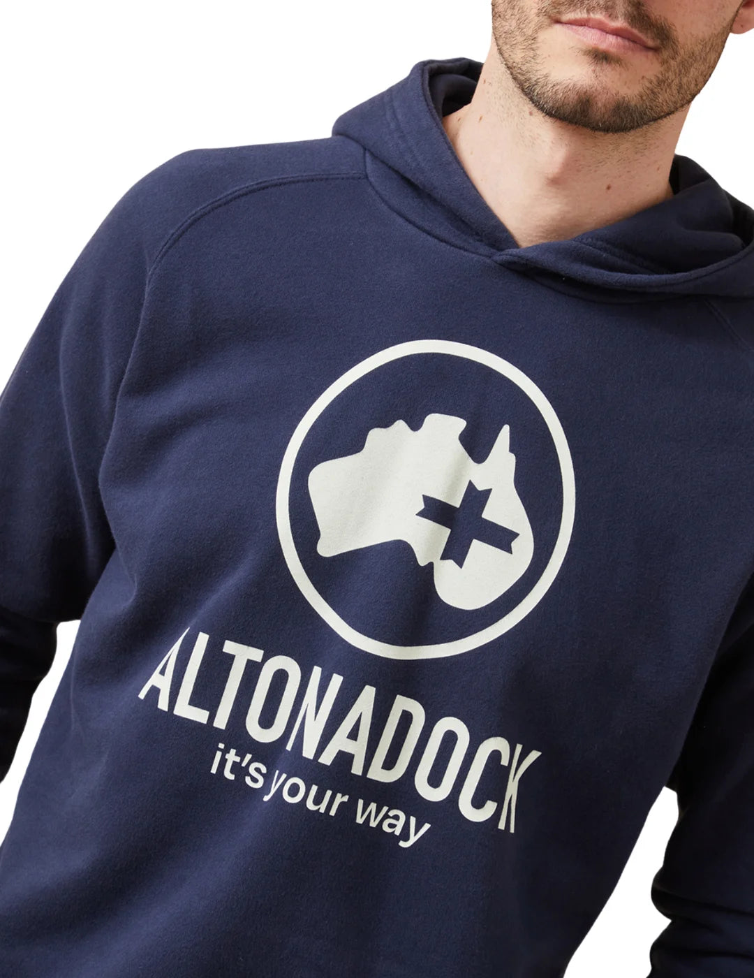 Sudadera Capucha Altonadock It´s Your Way Marino | Bicos de Fío