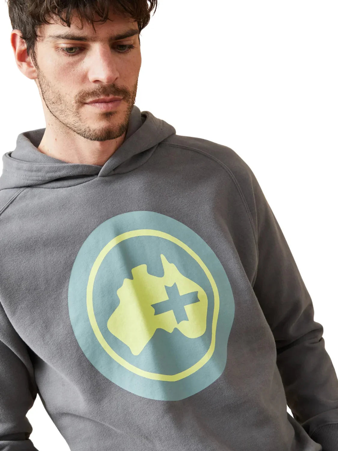 Sudadera Capucha Altonadock Logo Gris | Bicos de Fío