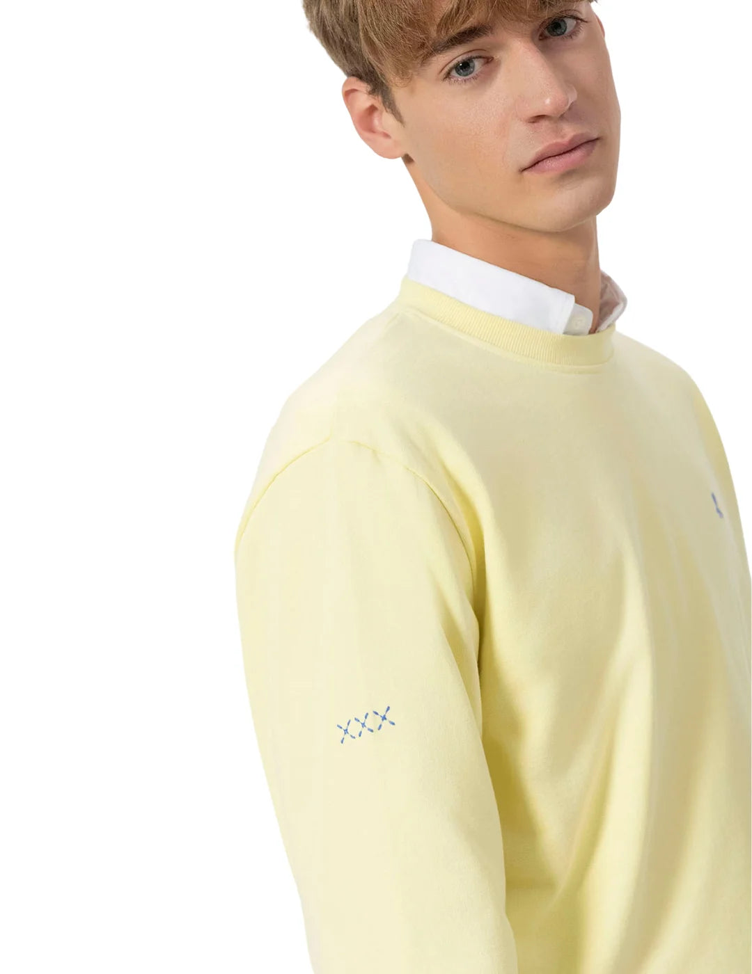 Sudadera El Pulpo Logo Bordado Amarillo | Bicos de Fío