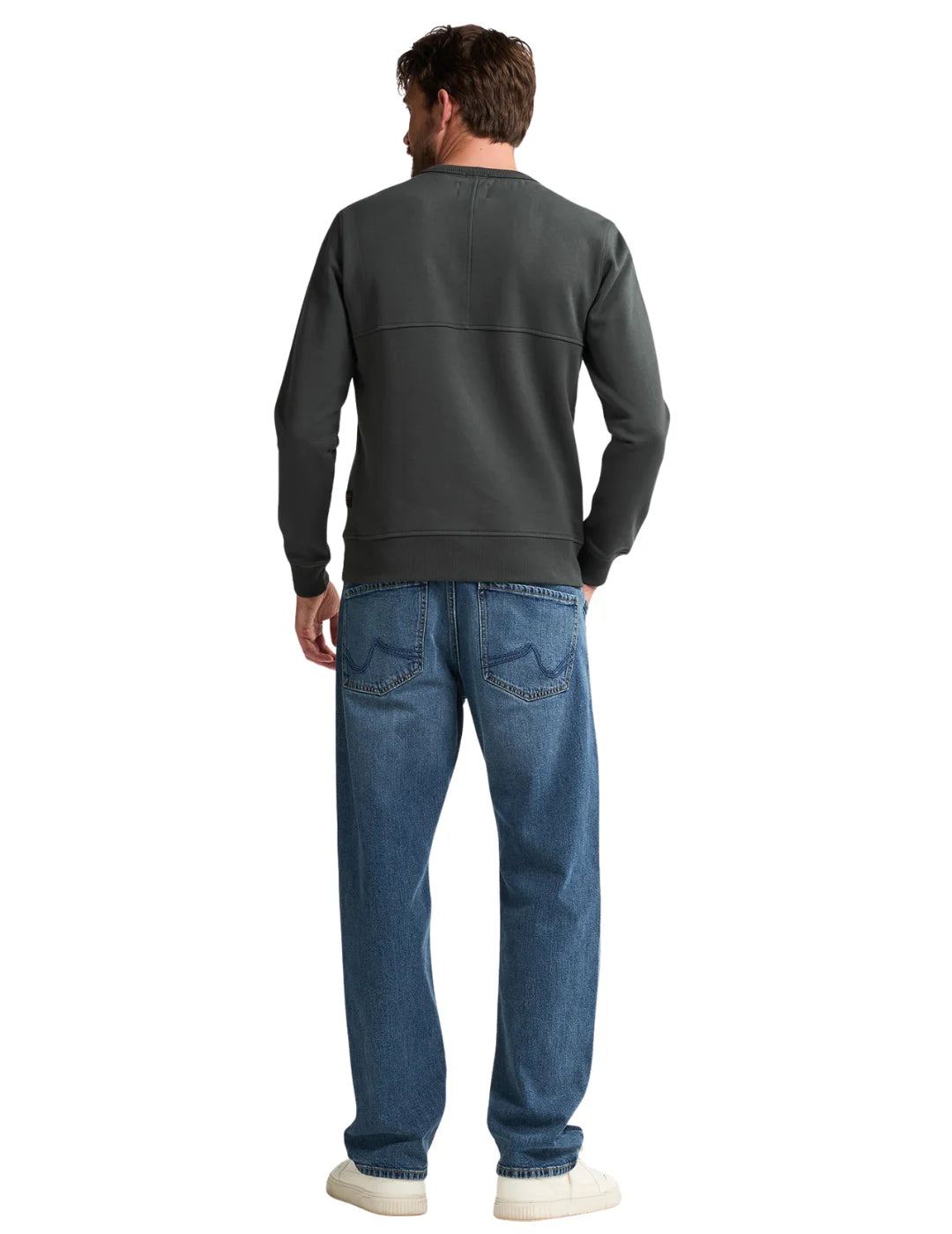 Sudadera Petrol Industries Gunmetal Gris | Bicos de Fío