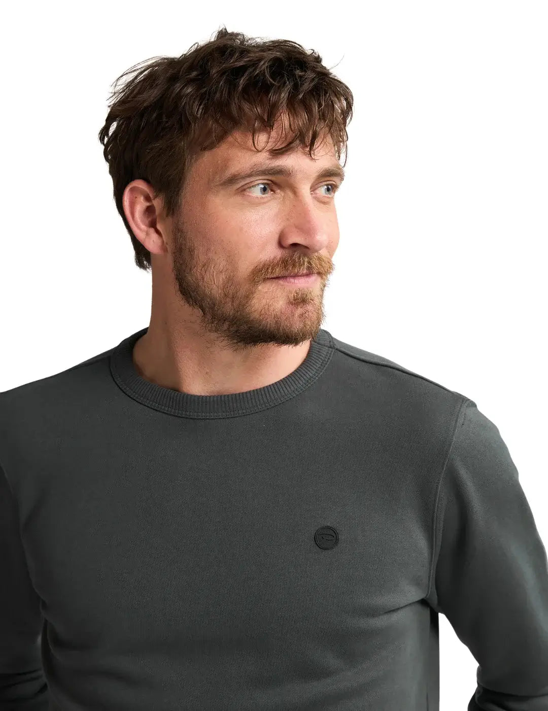 Sudadera Petrol Industries Gunmetal Gris | Bicos de Fío