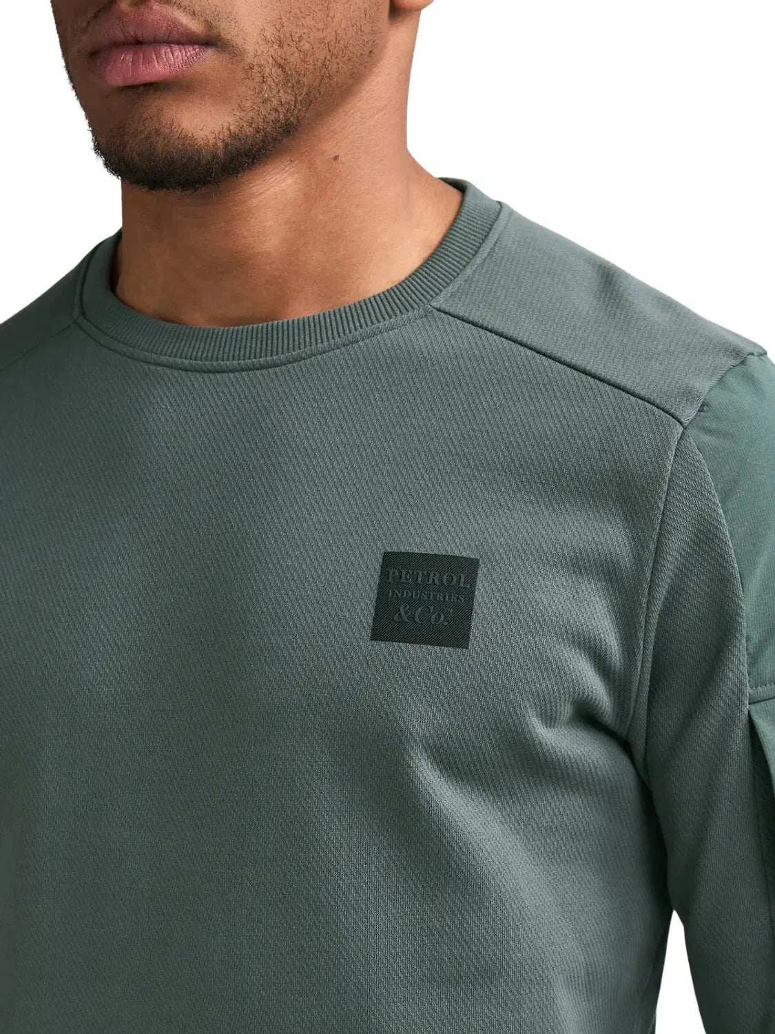 Sudadera Petrol Industries Pueblo Steel Green | Bicos de Fío