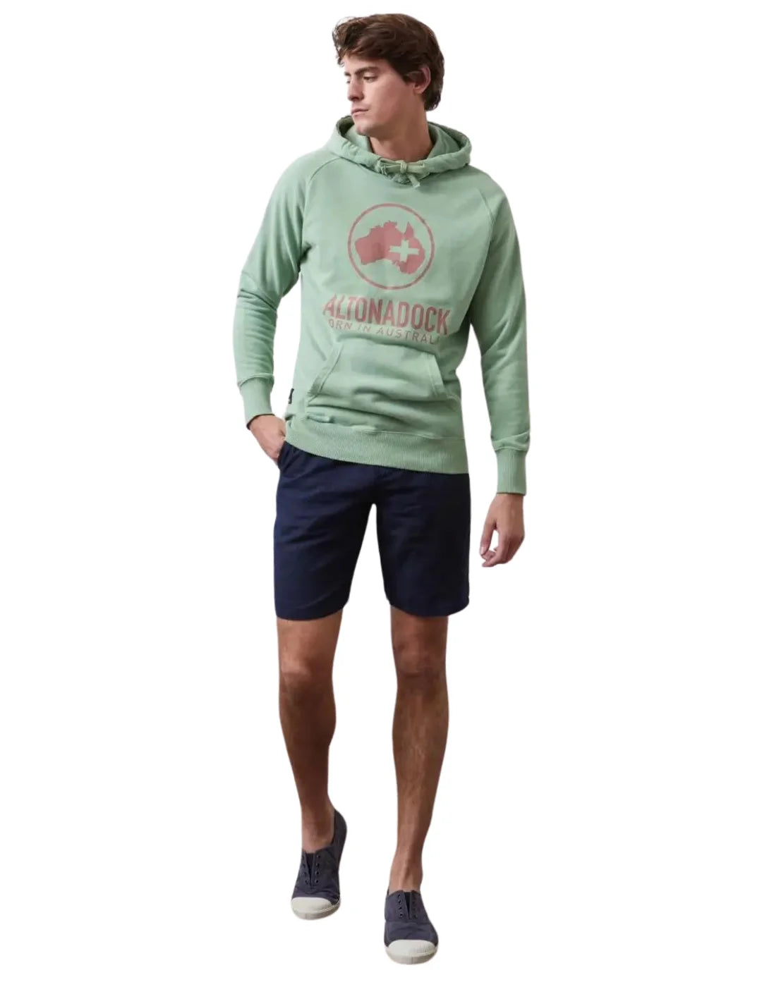 Sudadera Capucha Altonadock Australia Verde | Bicos de Fío