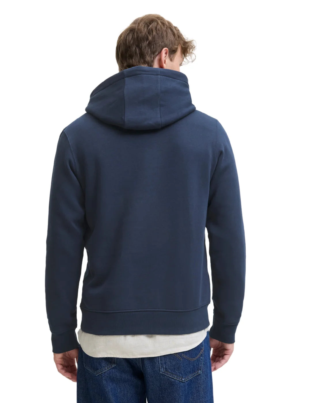 Sudadera Capucha Jack&Jones Bluloyal Azul Marino | Bicos de Fío