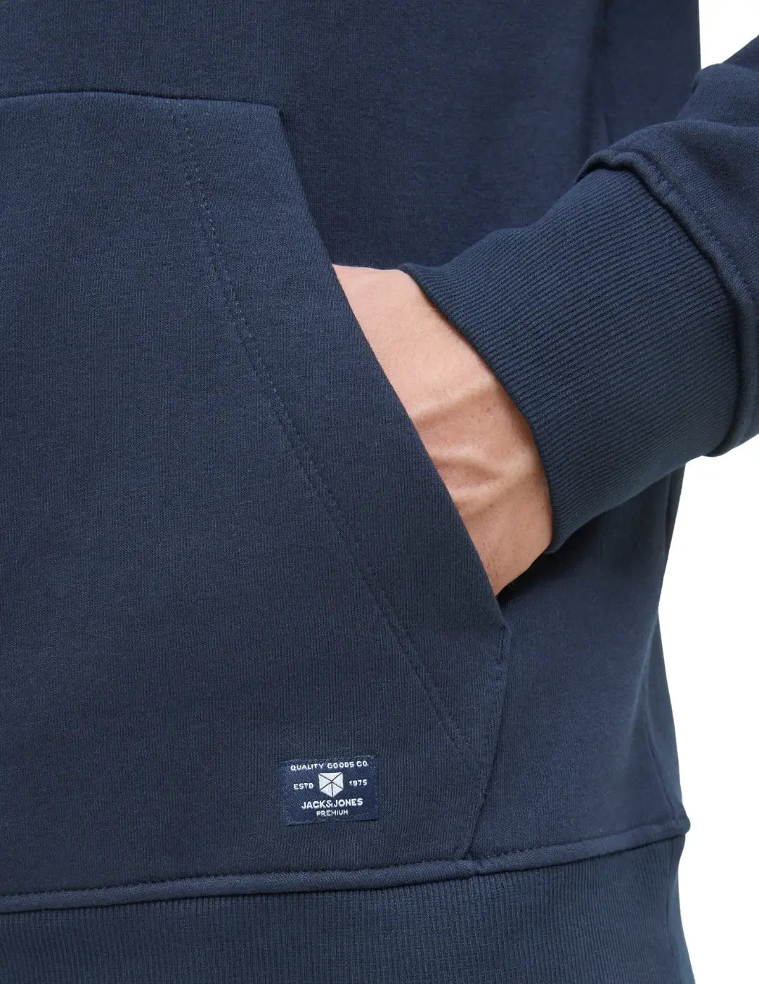 Sudadera Capucha Jack&Jones Bluloyal Azul Marino | Bicos de Fío