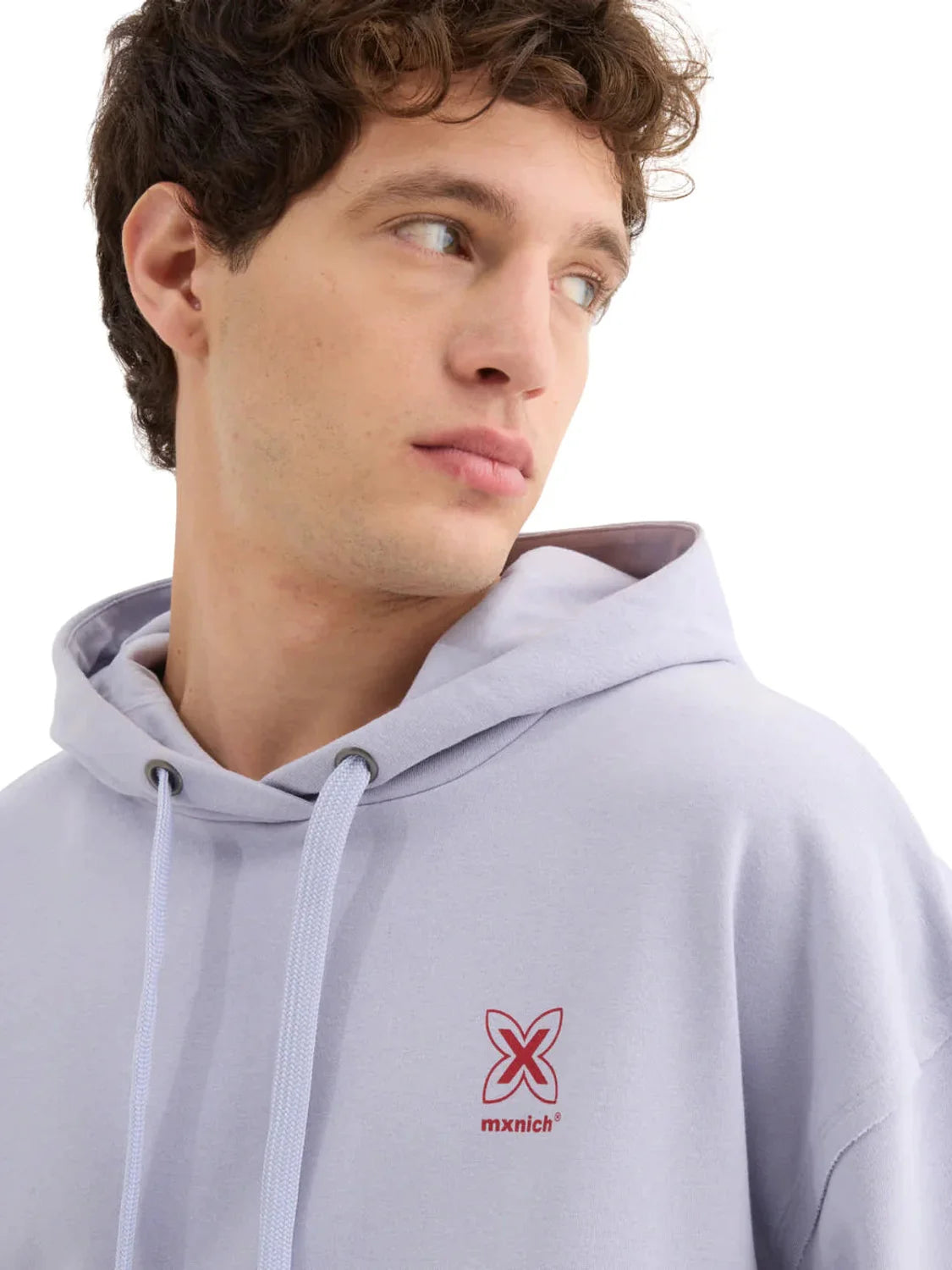 Sudadera Capucha Munich Aloha Lila | Bicos de Fío