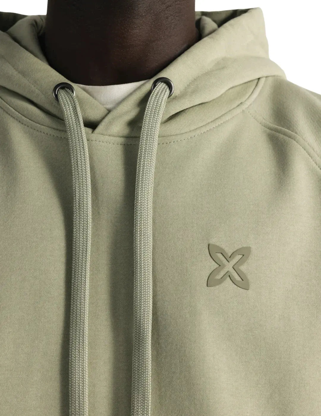Sudadera Capucha Munich Essentials Verde Caqui | Bicos de Fío