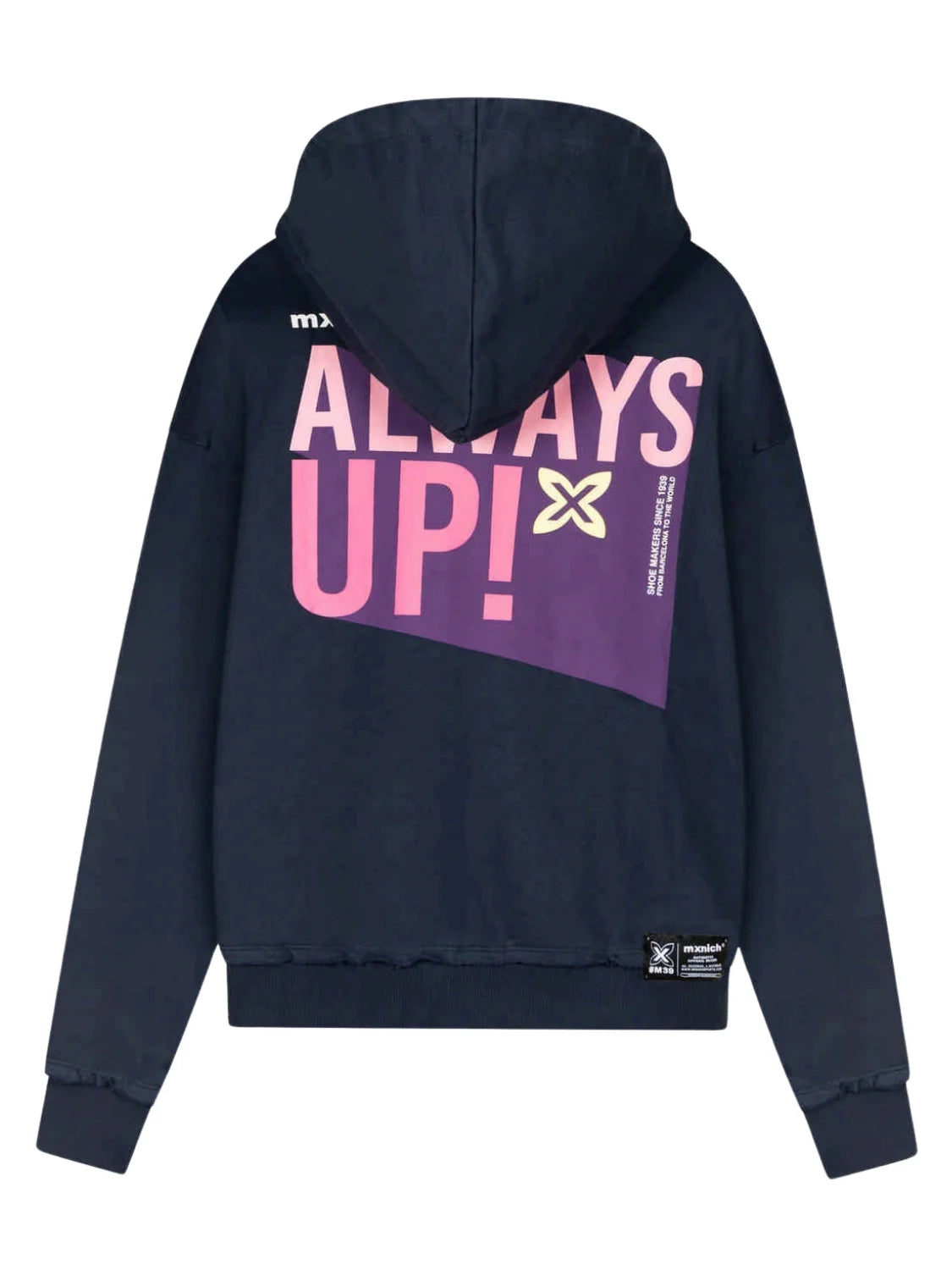 Sudadera Capucha Munich Up Azul Marino