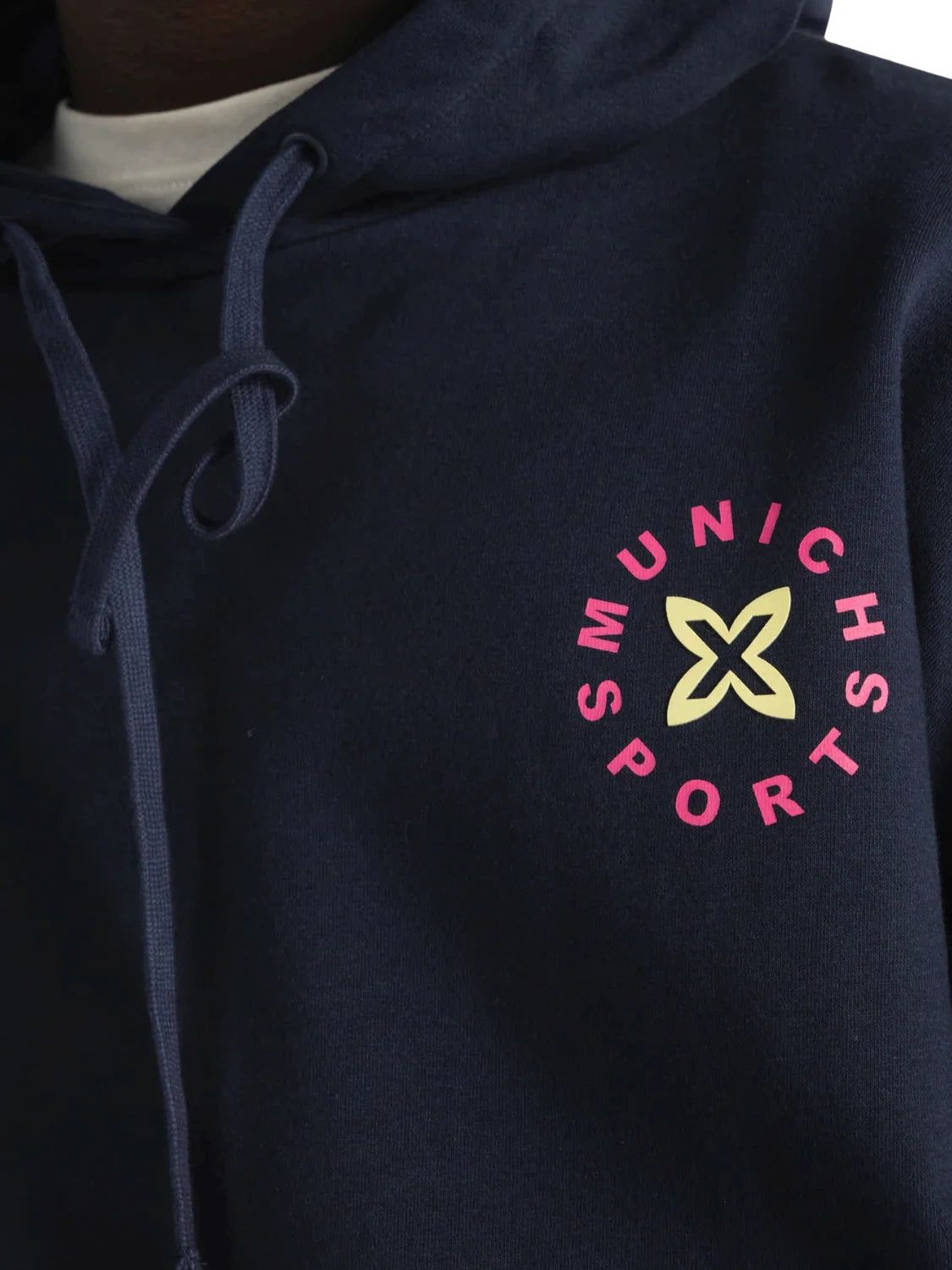 Sudadera Capucha Munich Up Azul Marino