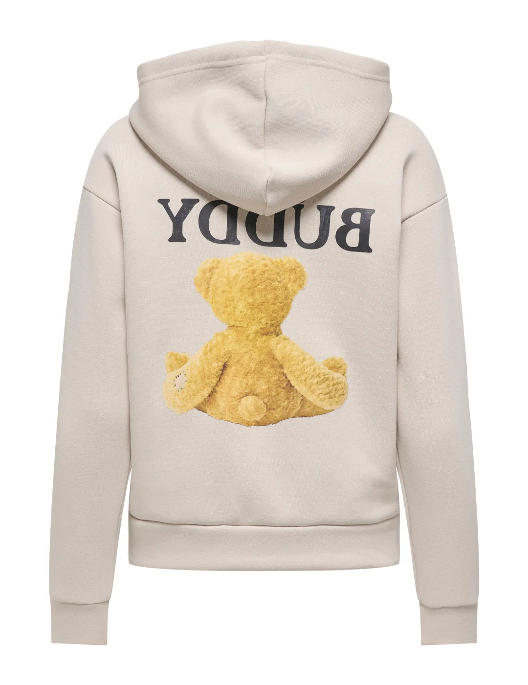 Sudadera Oso ONLY Ricky Beige | Bicos de Fío