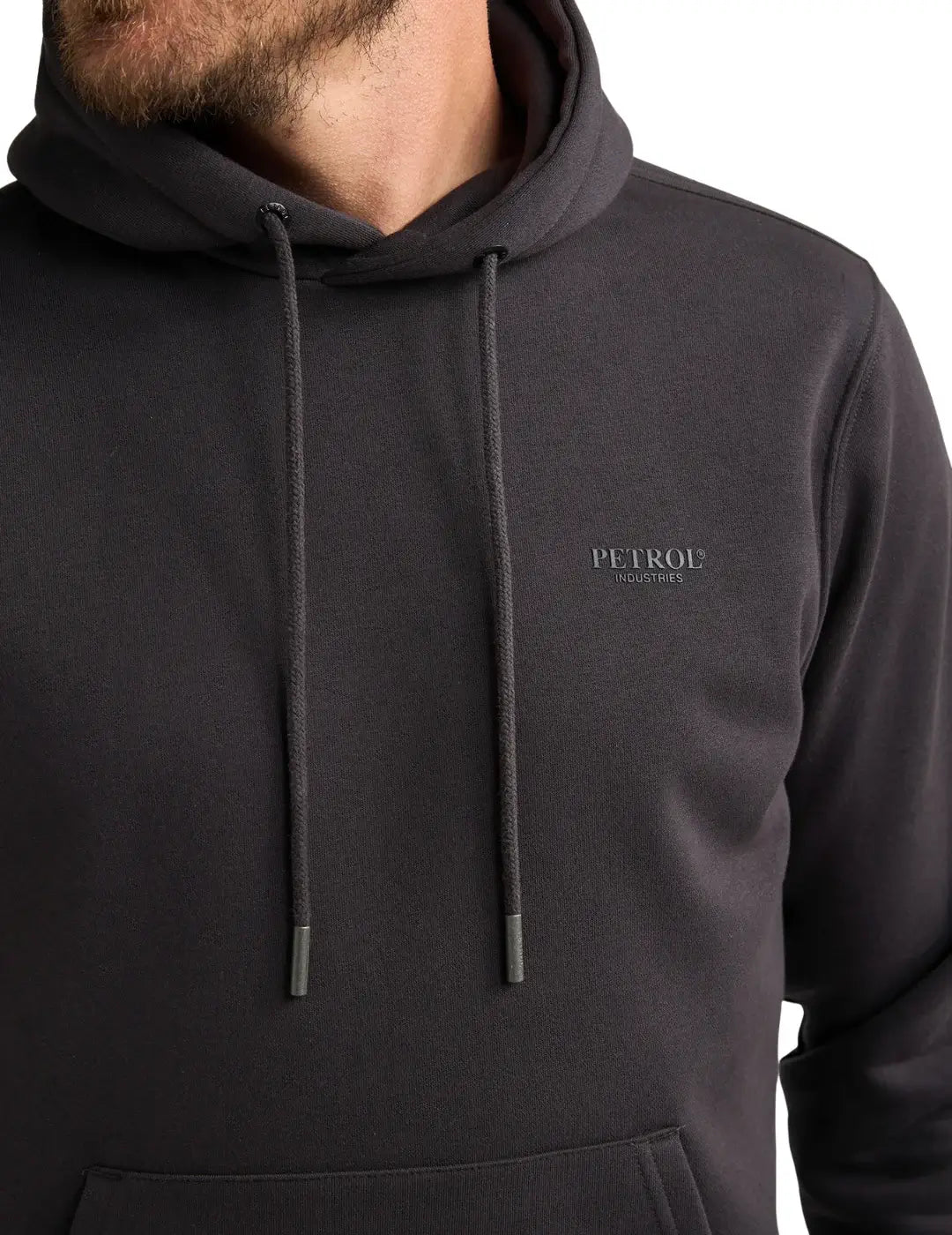 Sudadera Petrol Industries Iron Negro | Bicos de Fío