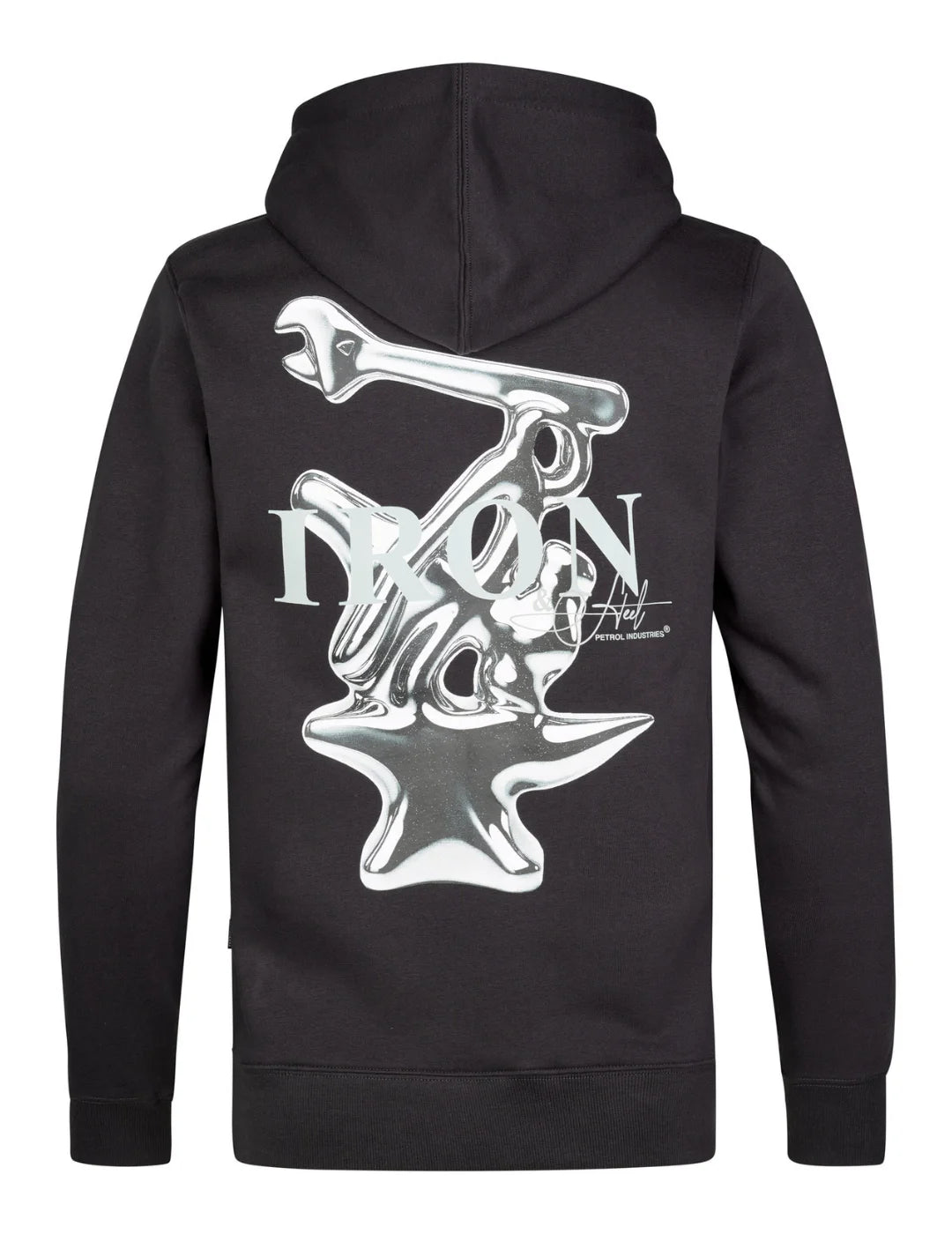 Sudadera Petrol Industries Iron Negro | Bicos de Fío