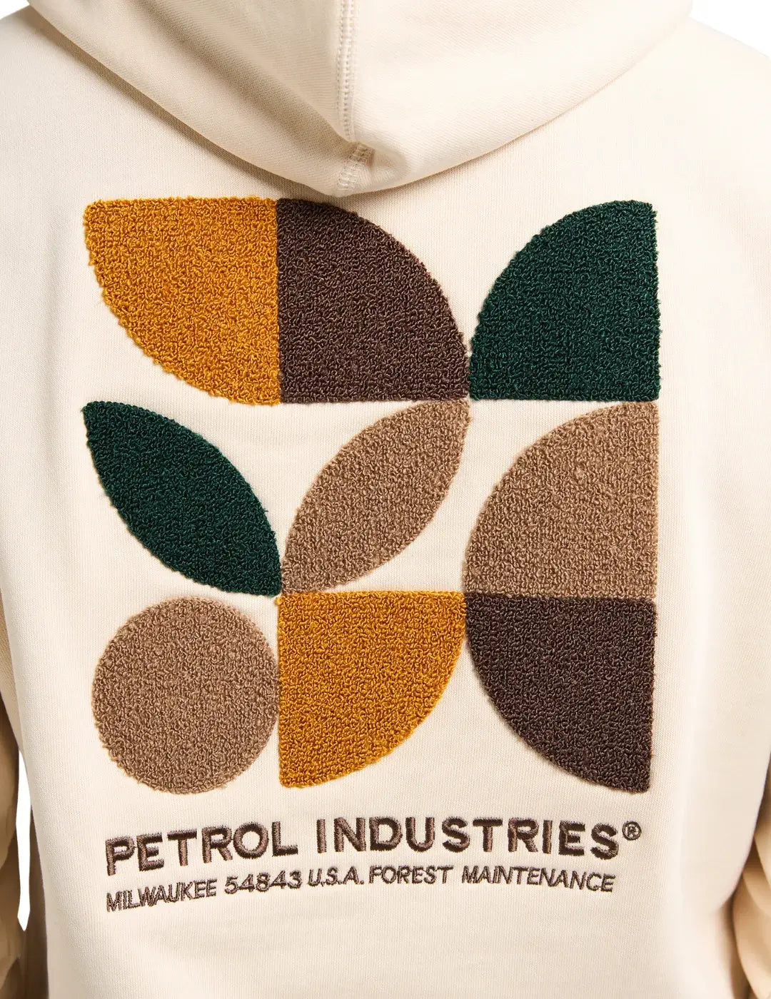 Sudadera Petrol Industries Sparta Beige | Bicos de Fío