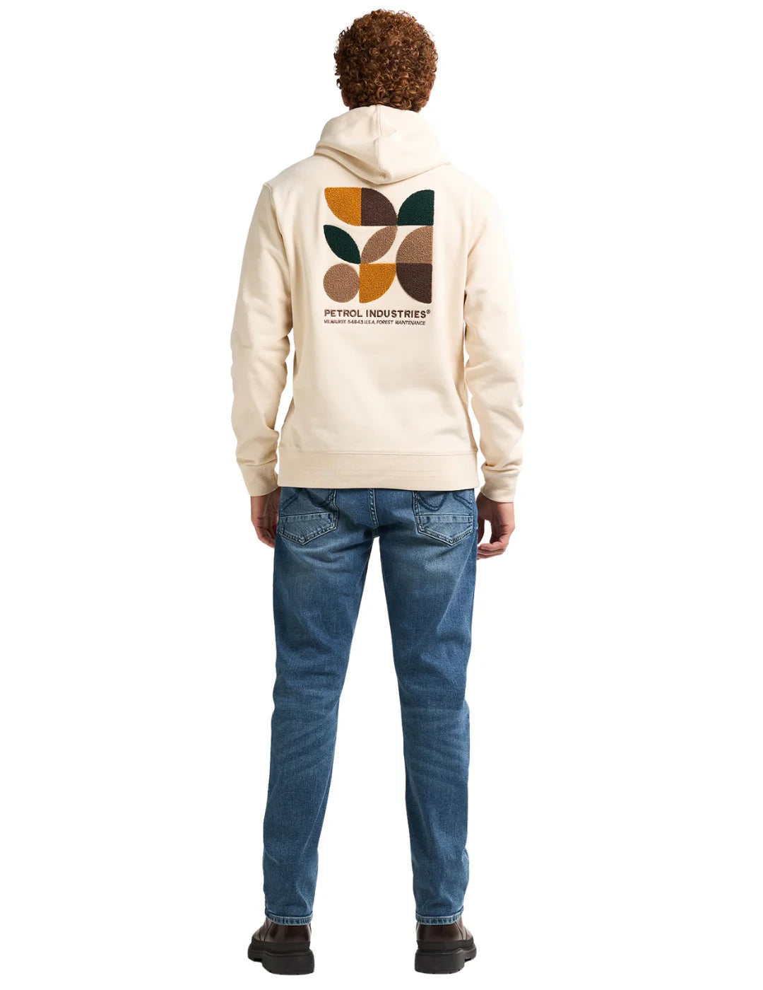 Sudadera Petrol Industries Sparta Beige | Bicos de Fío