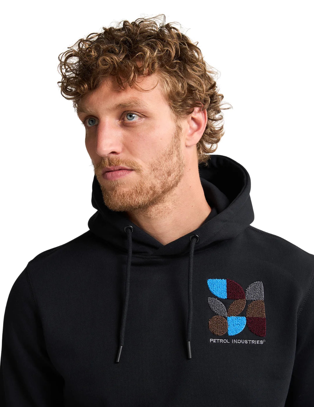 Sudadera Petrol Industries Sparta Negro | Bicos de Fío