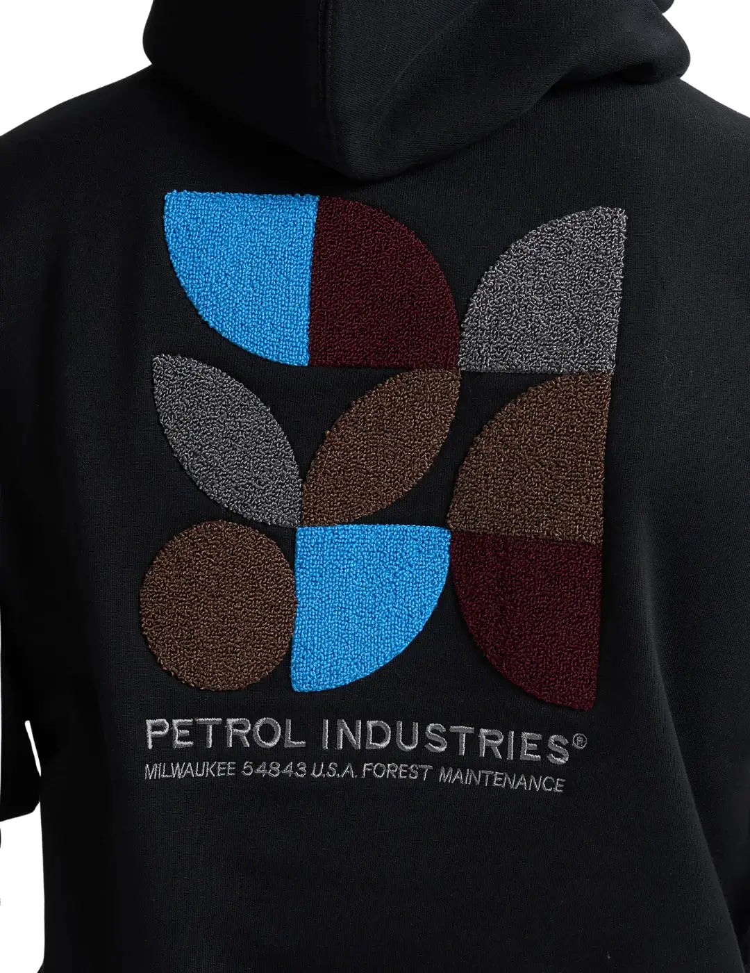 Sudadera Petrol Industries Sparta Negro | Bicos de Fío