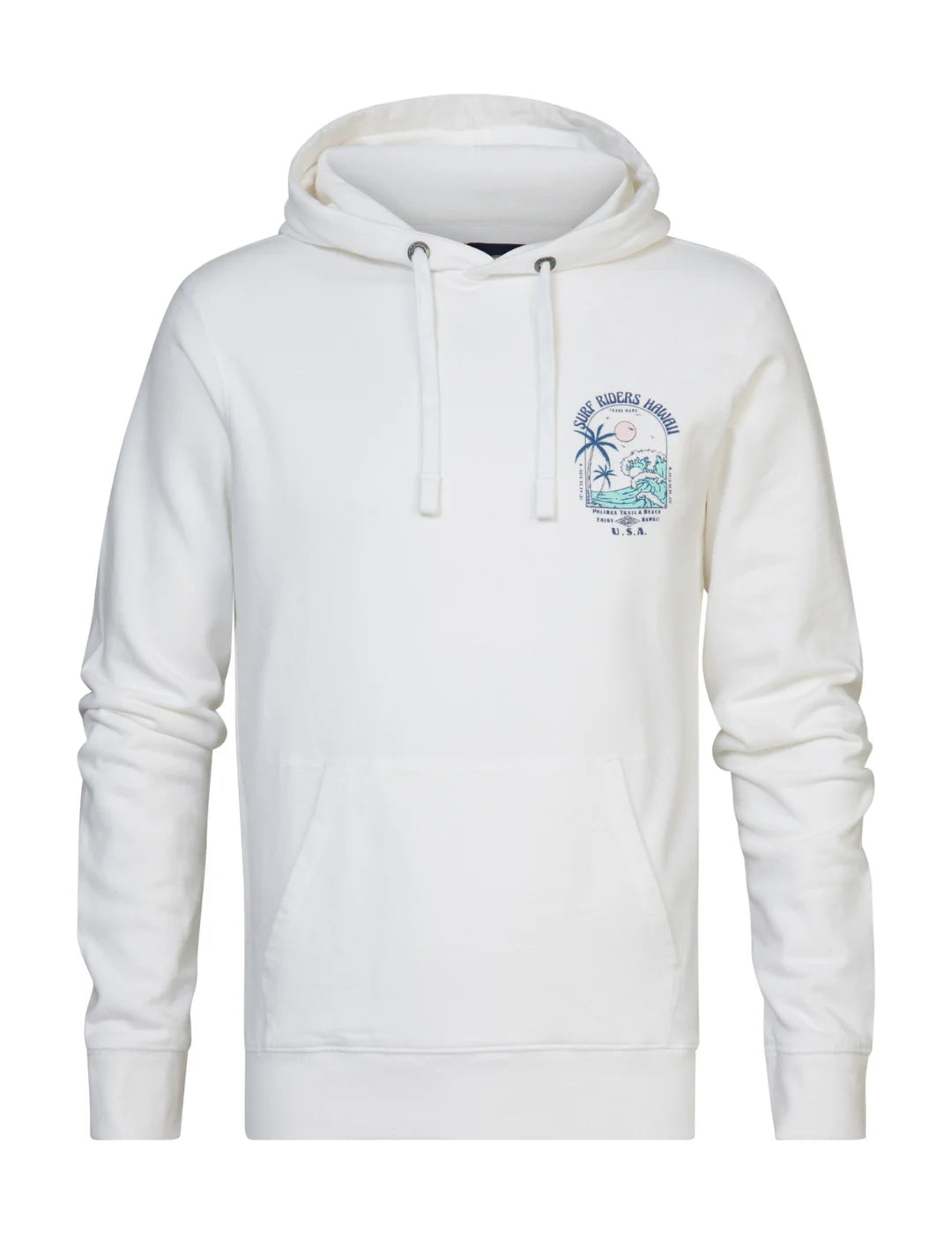 Sudadera Petrol Industries Hawaii Blanco | Bicos de Fío